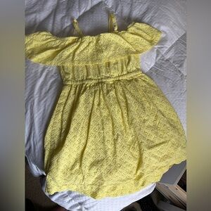 Girls summer sundress in yellow by Janie and Jack size 8